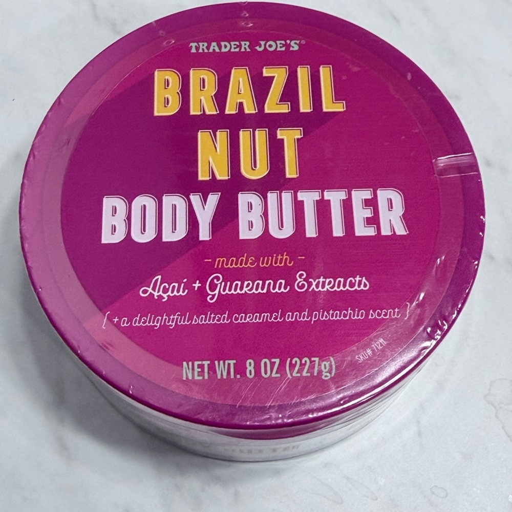 Trader Joe's Brazil Nut Body Butter - Pink